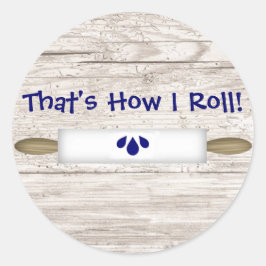 So nehme ich Aufkleber