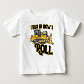 So nehme ich Bulldozer-Bauweise Baby T-shirt