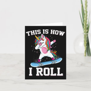 So nehme ich Dabbing Unicorn Snowboarden Sn Karte