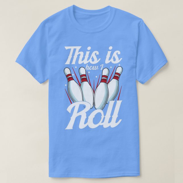 So nehme ich den Funny Bowling Pun T-Shirt (Design vorne)