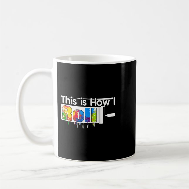 So nehme ich den Künstlerdekorator DI Painter Art Kaffeetasse (Links)