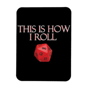 So nehme ich lustige RPG Würfel Magnet