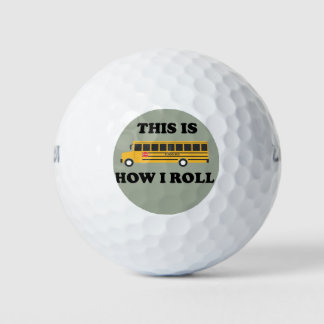 So nehme ich Schulbusfahrer zu einem tollen Angebo Golfball
