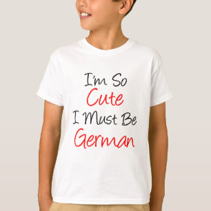 So Niedlich Deutsch T-Shirt