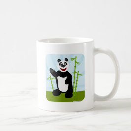So Niedlich Panda Pal Bamboo Cartoon Charakter Kaffeetasse