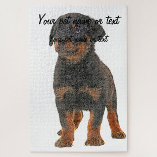So Niedlich, Welpe Rottweiler Dog Puzzle