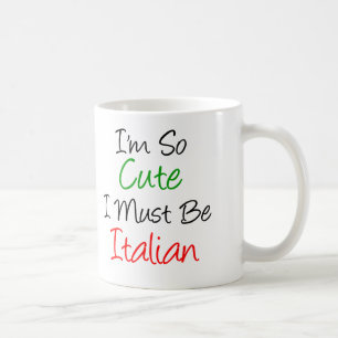So Niedliche italienische Tasse