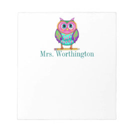 So Niedliche Owl Note Pad Notizblock