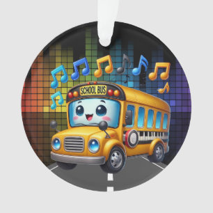 SO NIEDLICHER Schulbus Ornament