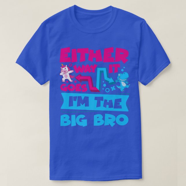 So oder so bin ich das große Bruder-Geschlecht T-Shirt (Design vorne)