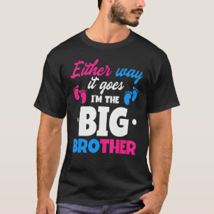 So oder so bin ich die große Bruder-Ankündigung T-Shirt