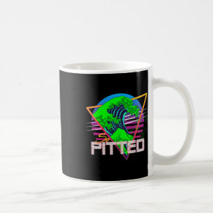 So Pitted Kanagawa Große Welle Retrowave Outrun Su Kaffeetasse