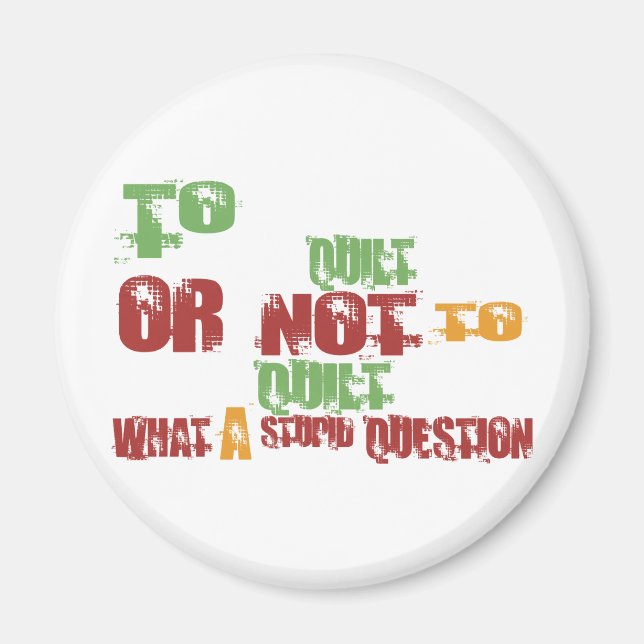 So quilt magnet (Vorne)