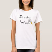 So reduziere ich Kohlenhydrate Lustiges Diät-Shirt