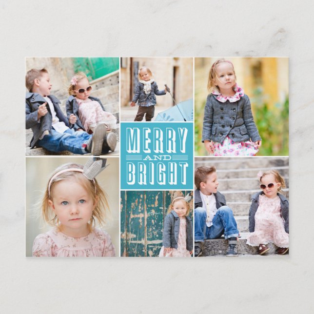 SO RETRO | Feiertagspostkarte (Vorderseite)