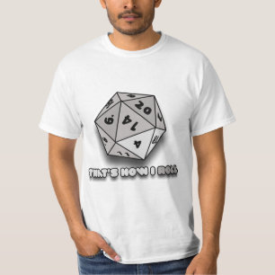 So Roll d20 T-Shirt