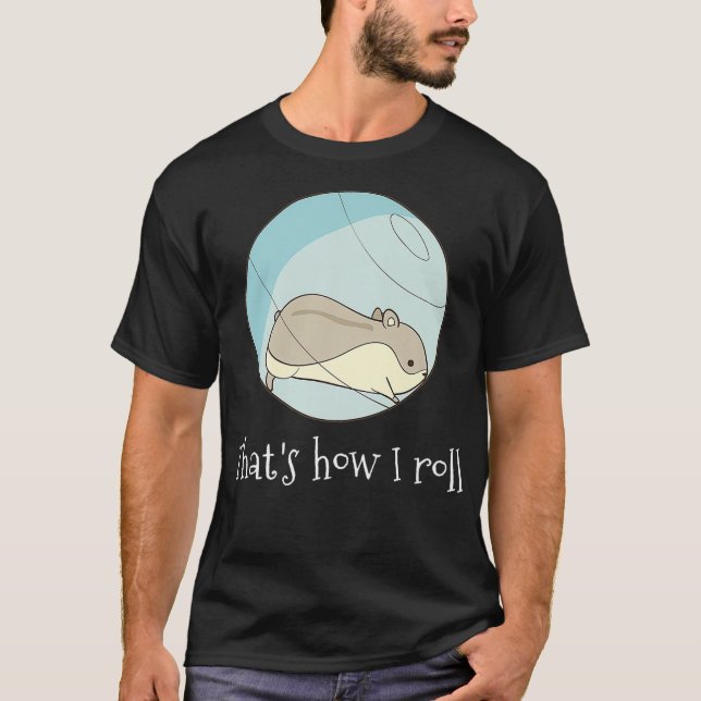 So Roll - Funny Niedlich Hamster Premium T-Shirt (Vorderseite)