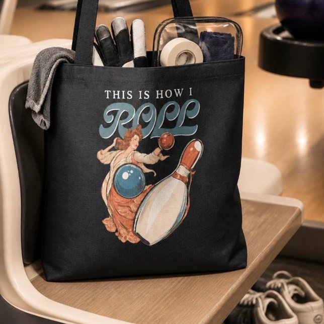So Roll ich Bowling Tote Bag (Von Creator hochgeladen)