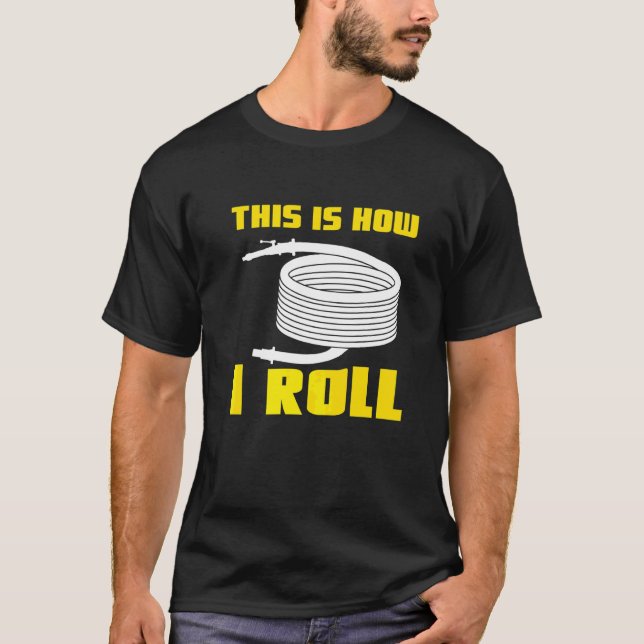 So Roll ich Freiwilligen Feuerwehrmann T-Shirt (Vorderseite)