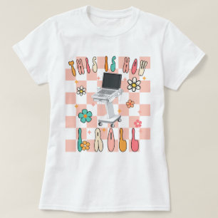 So Roll ich Retro Sonographer Shirt, Sonograph T-Shirt