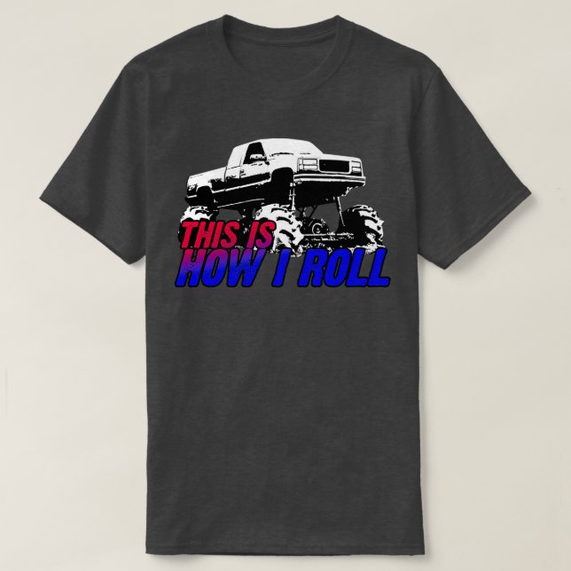 So Roll ich T-Shirt (Design vorne)