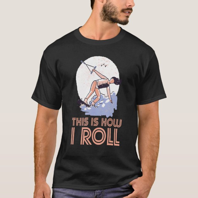 So Roll ich Wakeboard Wakeboard Weck T-Shirt (Vorderseite)