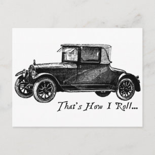 So Roll Postkarte