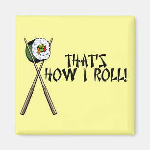 So Roll Sushi Magnet