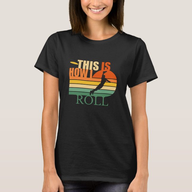 So Roll Ultimate Frisbee T-Shirt (Vorderseite)