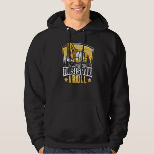 So rolle ich Bauarbeiter & Konstruktion Hoodie