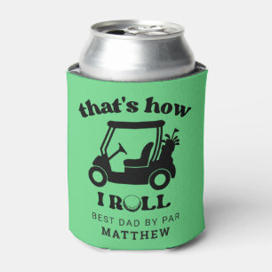 So rolle ich Cooler den Golfer Vater Vatertag Dosenkühler