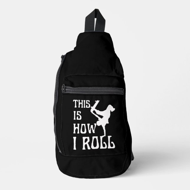 SO ROLLE ICH CROSSBODY BAG (Vorderseite)