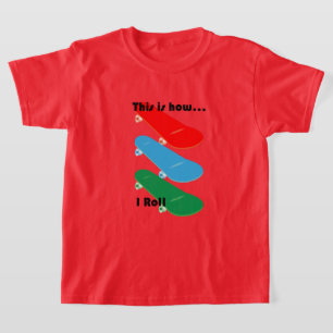 So rolle ich Design - Kids' Basic T - Shirt