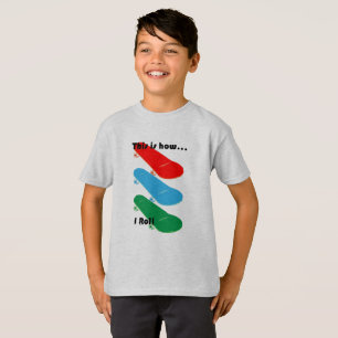 So rolle ich Design - Kids' Basic T - Shirt