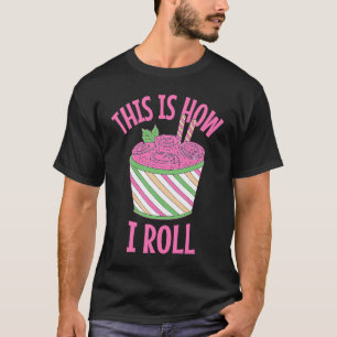 So rolle ich Eiscreme T-Shirt