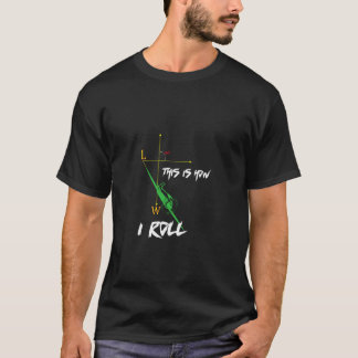 So rolle ich Flugzeug T-Shirt