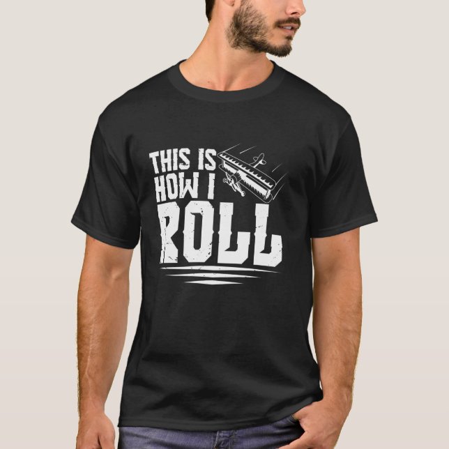 So rolle ich für RC-Pilot T-Shirt (Vorderseite)