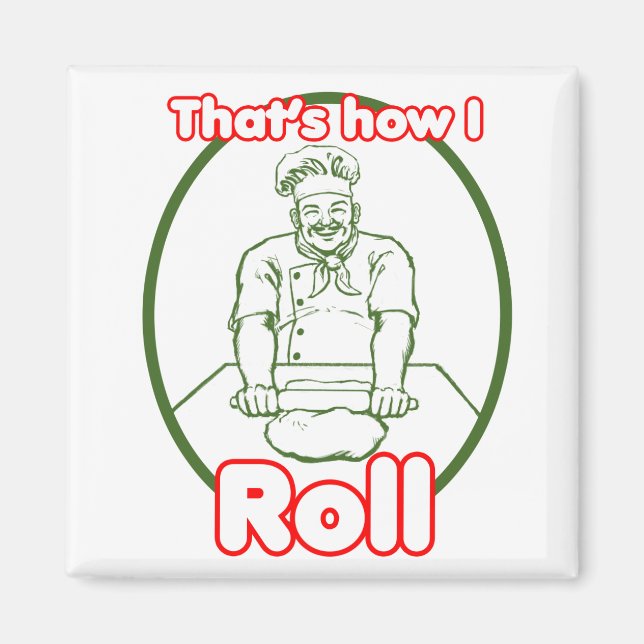 So rolle ich Magnet (Vorne)