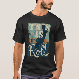 so rolle ich Onewheel Float Skateboarding auf T-Shirt