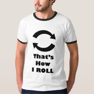 So rolle ich Ringer T-Shirt