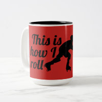 So rolle ich, Roller Derby Skater