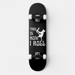 SO ROLLE ICH SKATEBOARD