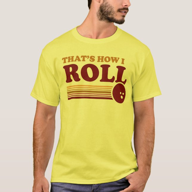 So rolle ich T-Shirt (Vorderseite)