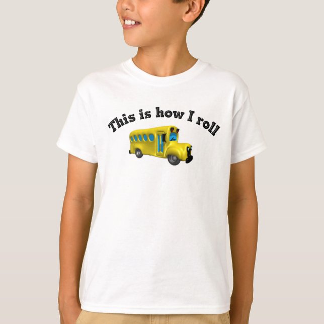 So rolle ich T - Shirt (Vorderseite)