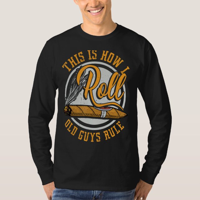 So rolle ich Zigarrenrauchexper Gormet T-Shirt (Vorderseite)