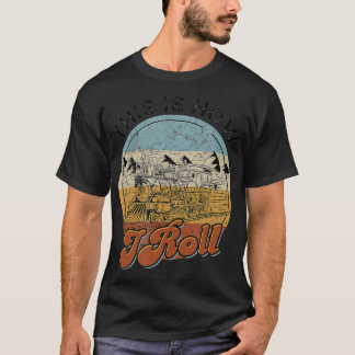 So rolle ich Zugingenieur Vintage T-Shirt