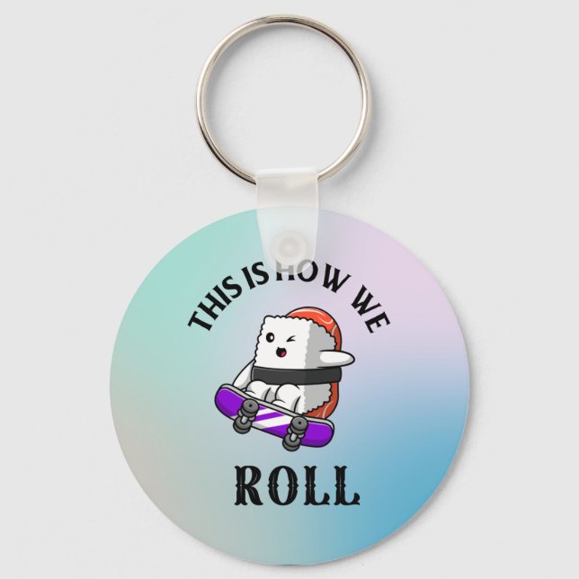 So rollen wir! schlüsselanhänger (Vorderseite)