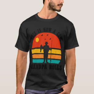 So rollt ein cooler Opa Lustiger Opa Dick T-Shirt