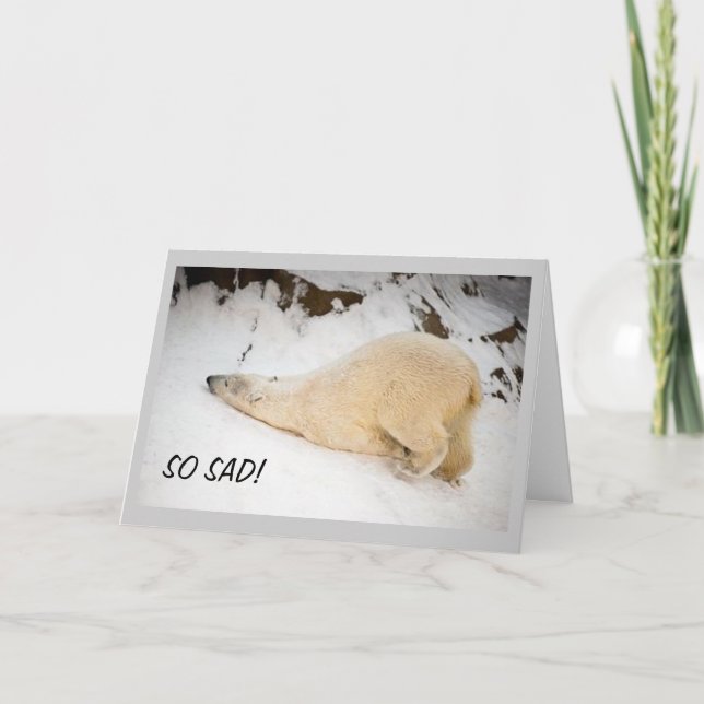 ***SO SAD-FEHLERN SIE SO VIEL!*** KARTE (Vorderseite)