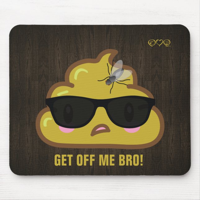 So sagt gekackte zur Fliege…. Mousepad (Vorne)